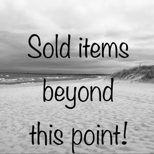 SOLD ITEMS BEYOND